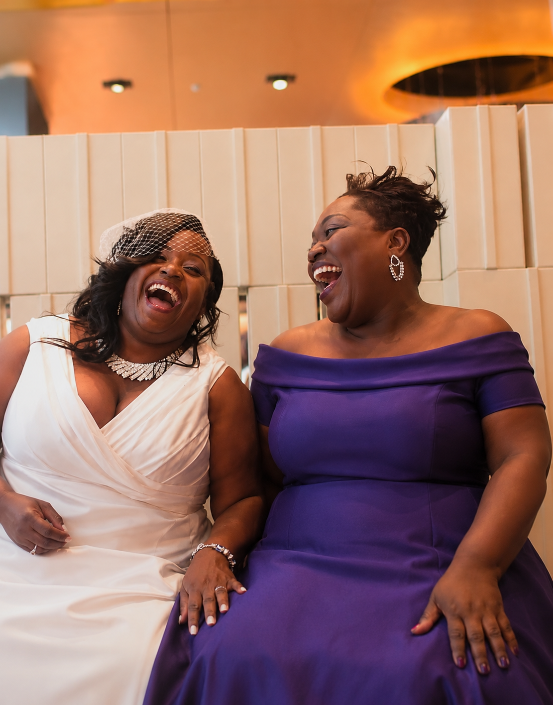 Bride & Best Friend, Unfiltered Joy